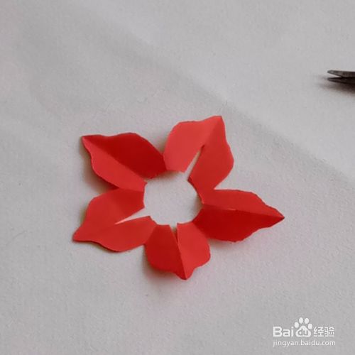 幼儿趣味木槿花手工剪纸 百度经验 幼儿趣味木槿花手工剪纸 百度经验