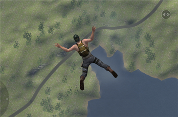 吃鸡游戏怎么跳伞