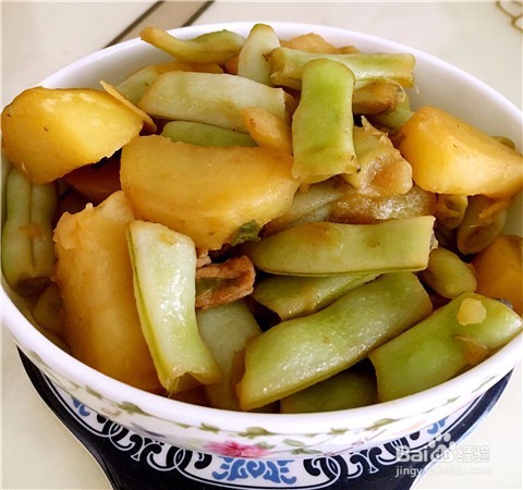 初学家常菜系列之芸豆炖土豆