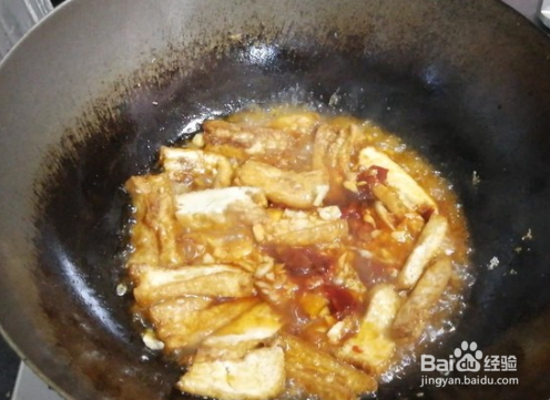 煎炒豆腐的做法