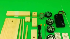 手工风力电动车的做法