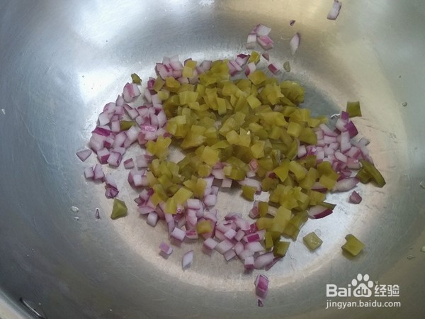 榨菜蛋炒饭的做法