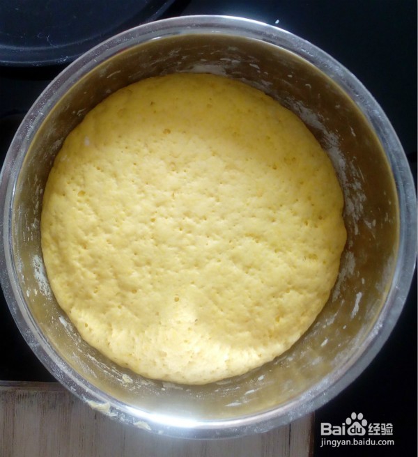 花式馒头——南瓜草帽馒头