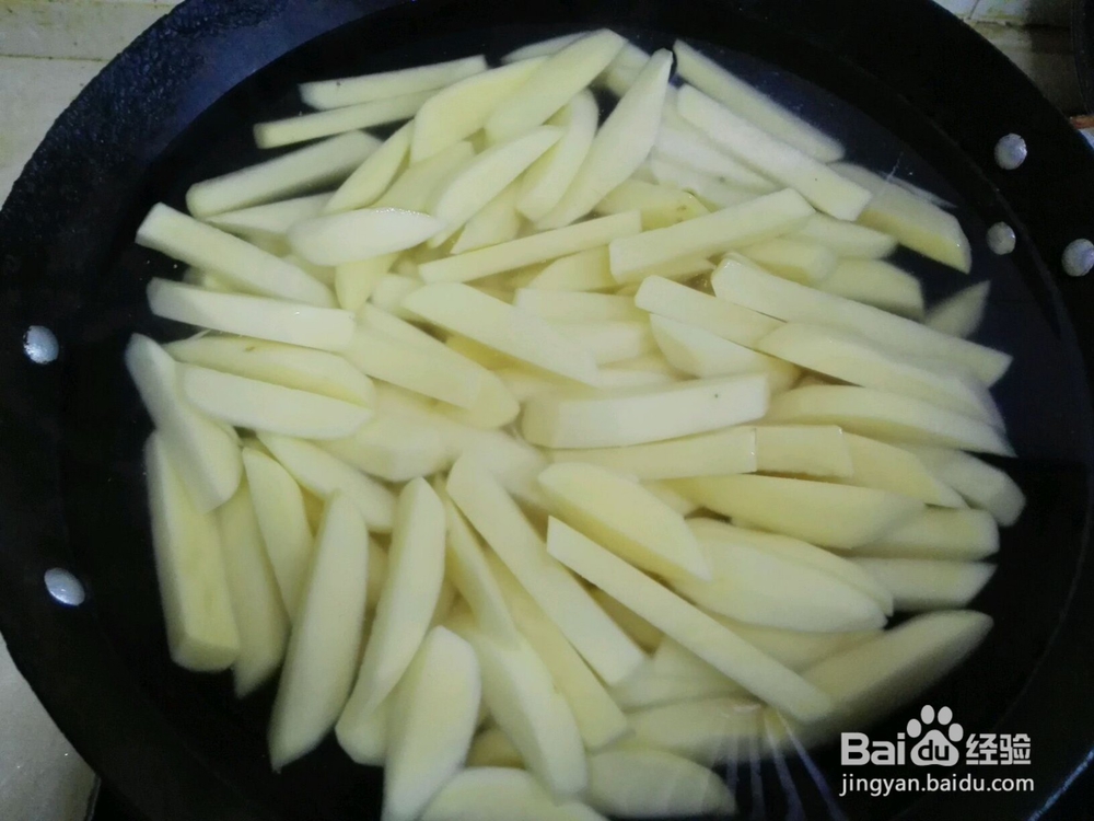 自己制作肯德基薯条