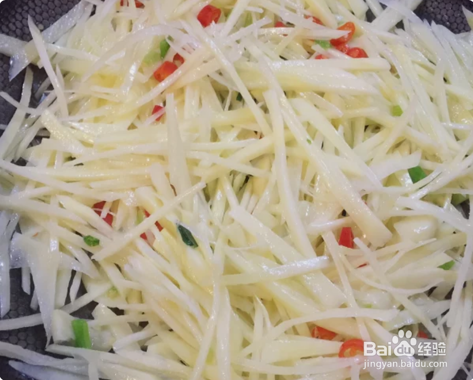 醋溜土豆丝怎么做