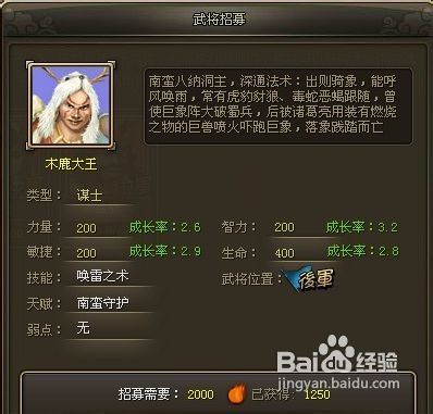 龙将木鹿张良招募心得