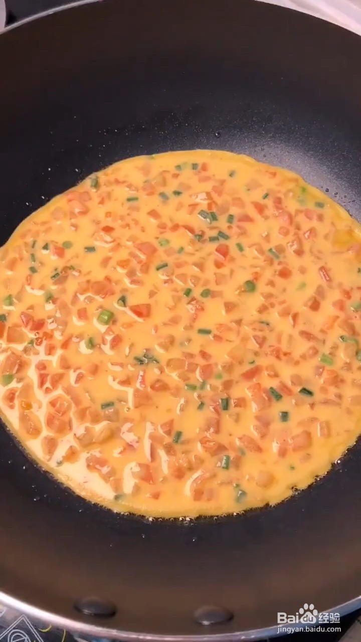 如何制作番茄鸡蛋饼