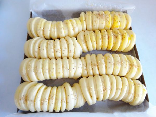 这面包成品暄松拉丝