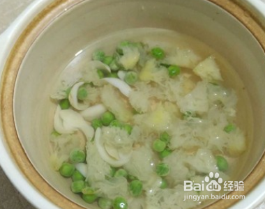 翡翠银耳羹的做法