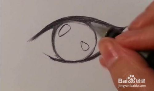 教你如何画一双动漫眼睛