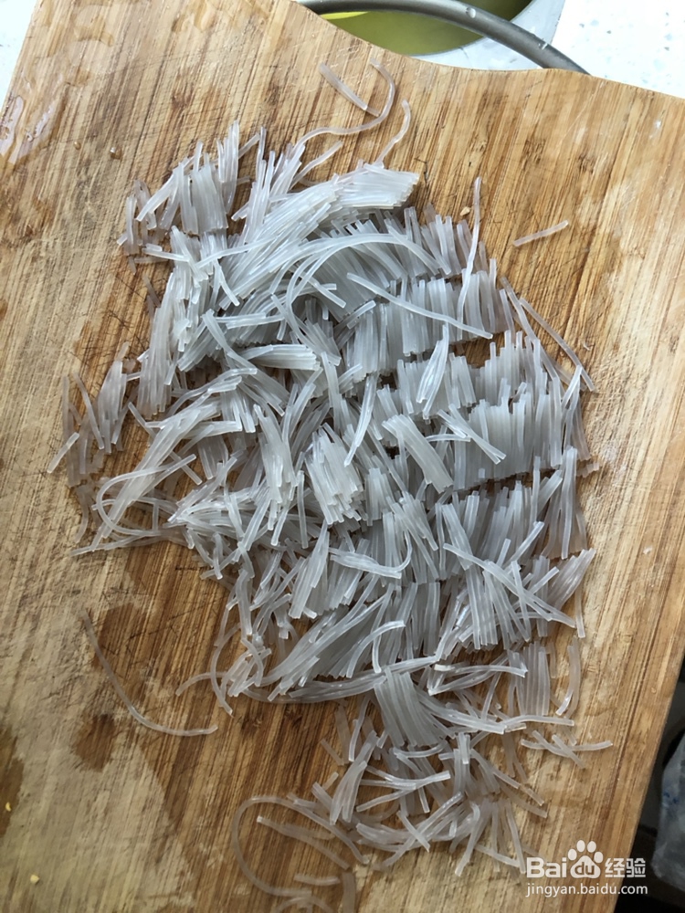 在家也能做的粉条鸡蛋