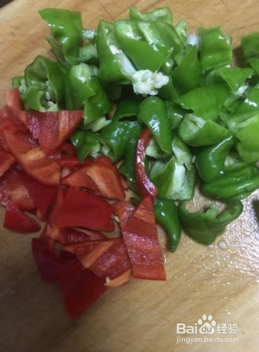 青椒炒鸡肝鸡胗