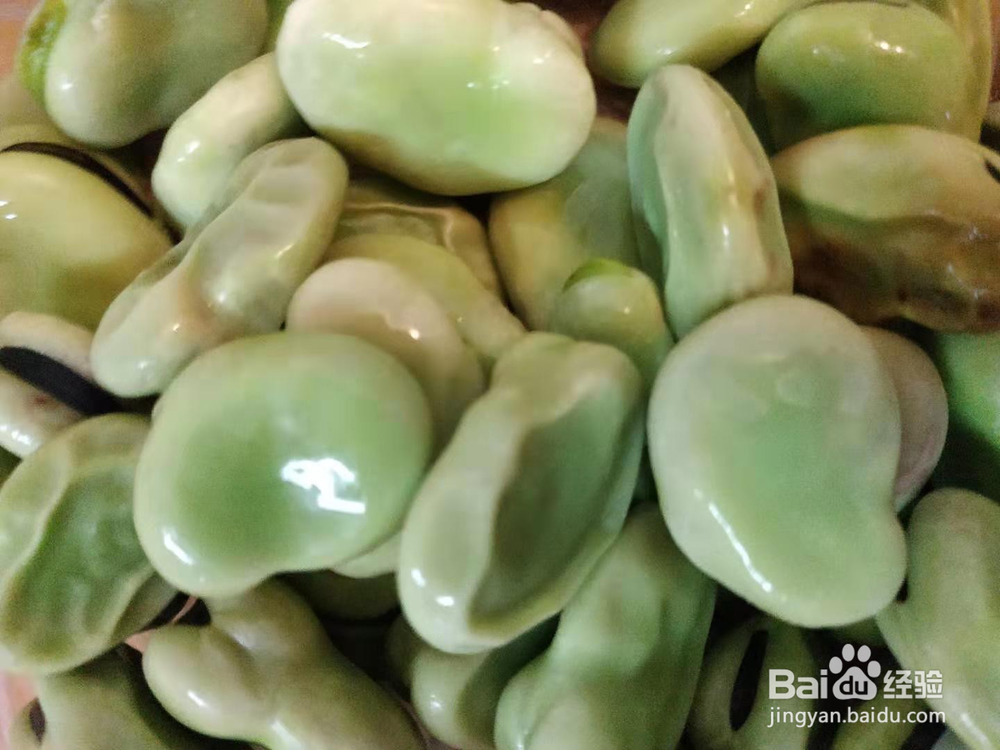 蚕豆米香菇炒鸡蛋