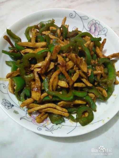 鸡丝甜椒怎么炒