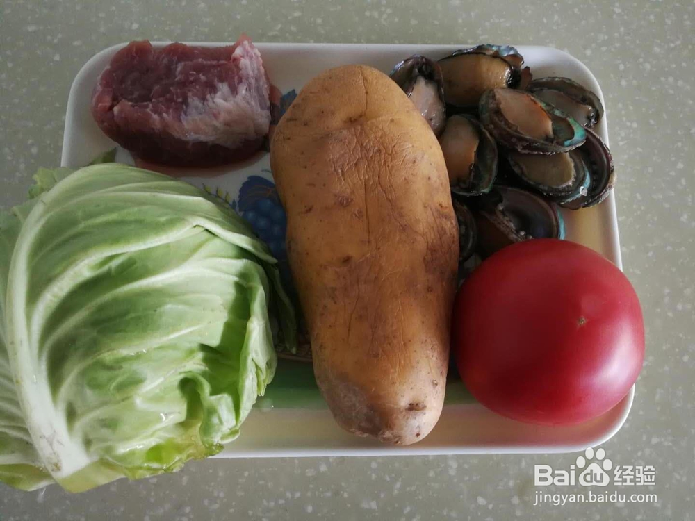 鲍鱼炖土豆的家常做法