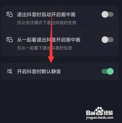 抖音启动静音如何设置