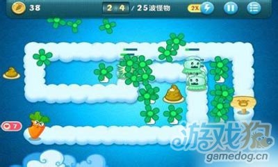 保卫萝卜天际主题第6关详细攻略视频攻略