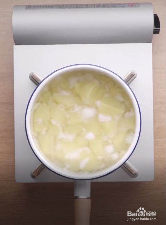 脆皮原味煎土豆的做法