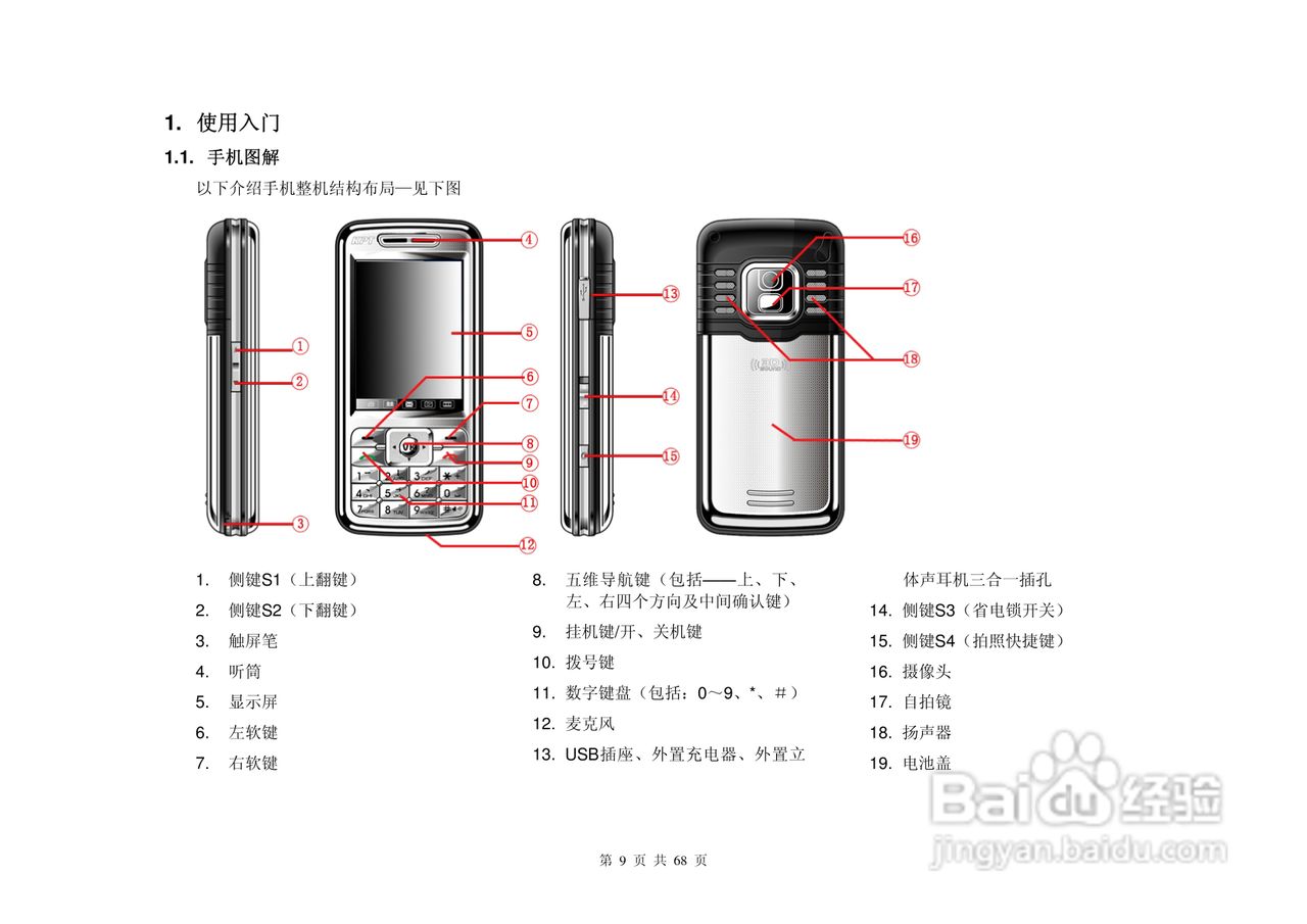港利通手机KP585A型使用说明书:[1]