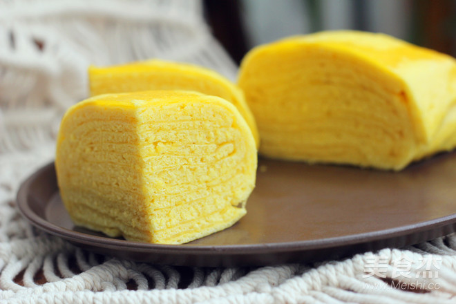 千层刀切南瓜馒头