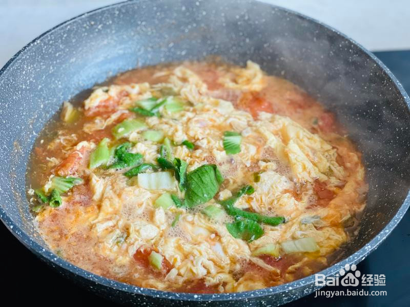 超级简单西红柿蛋花汤的做法