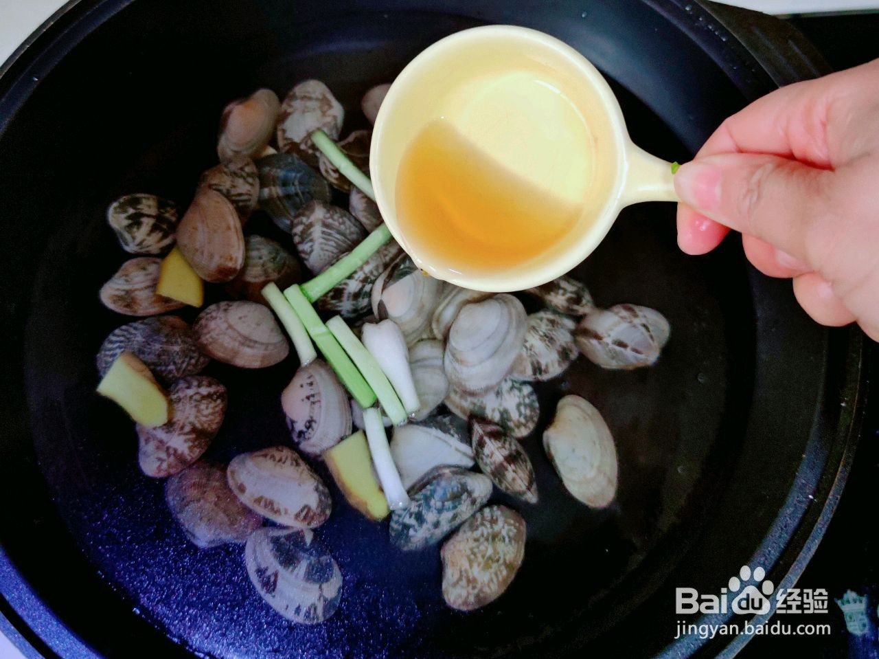 美味鲜香的捞汁花蛤