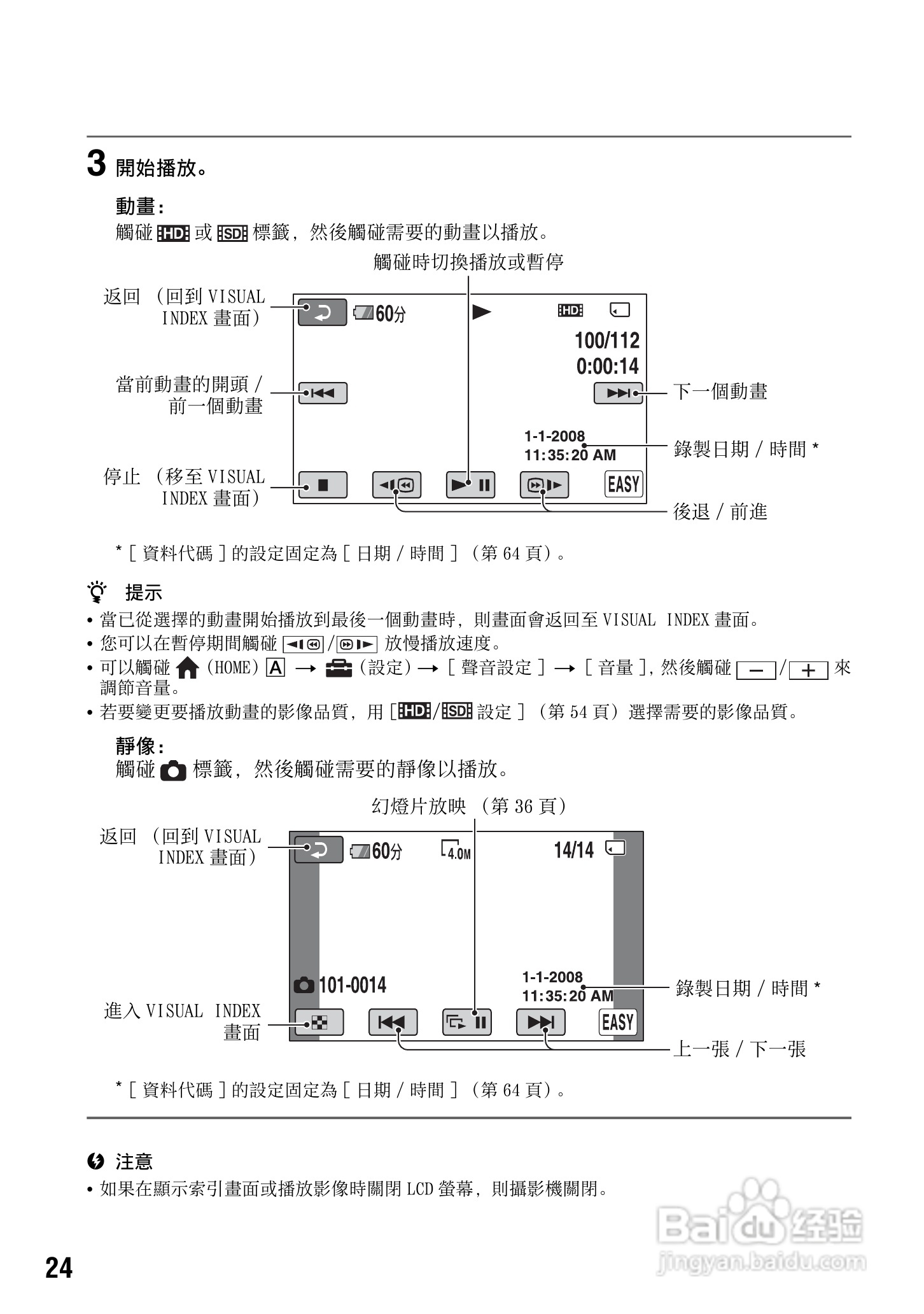 SONY 数位HD投影机 HDR-TG1 使用手册:[3]
