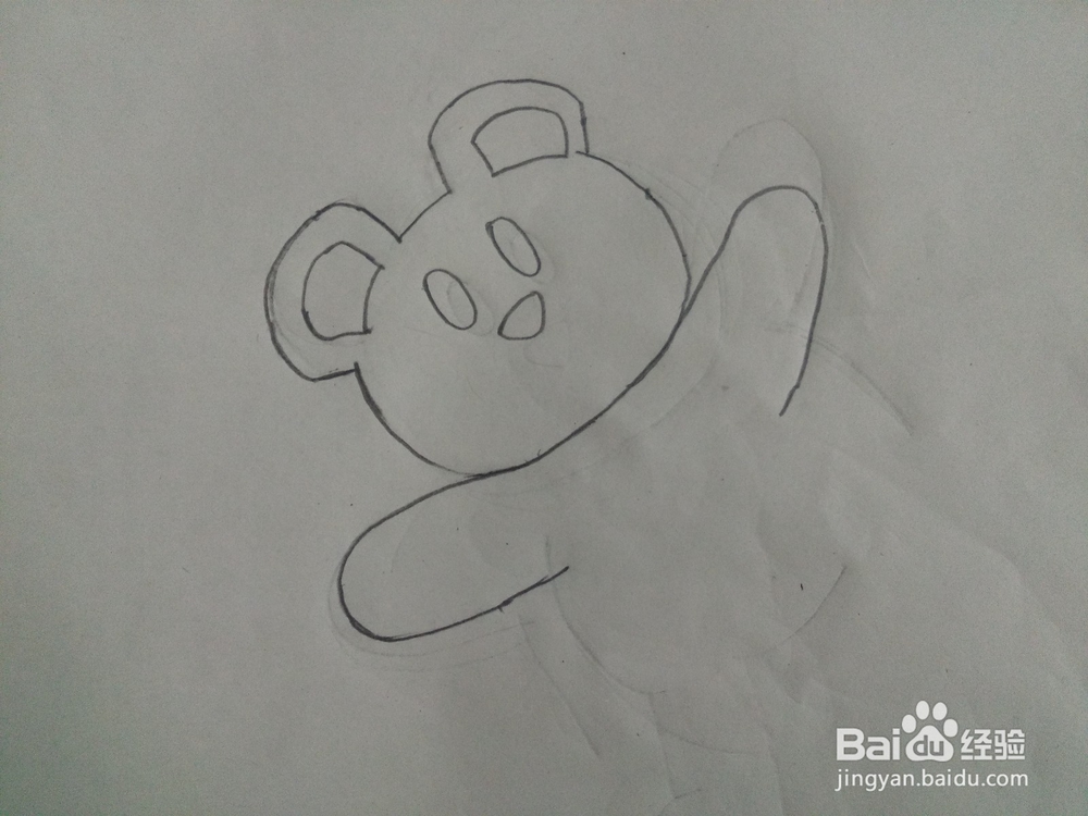 简笔画如何画小熊