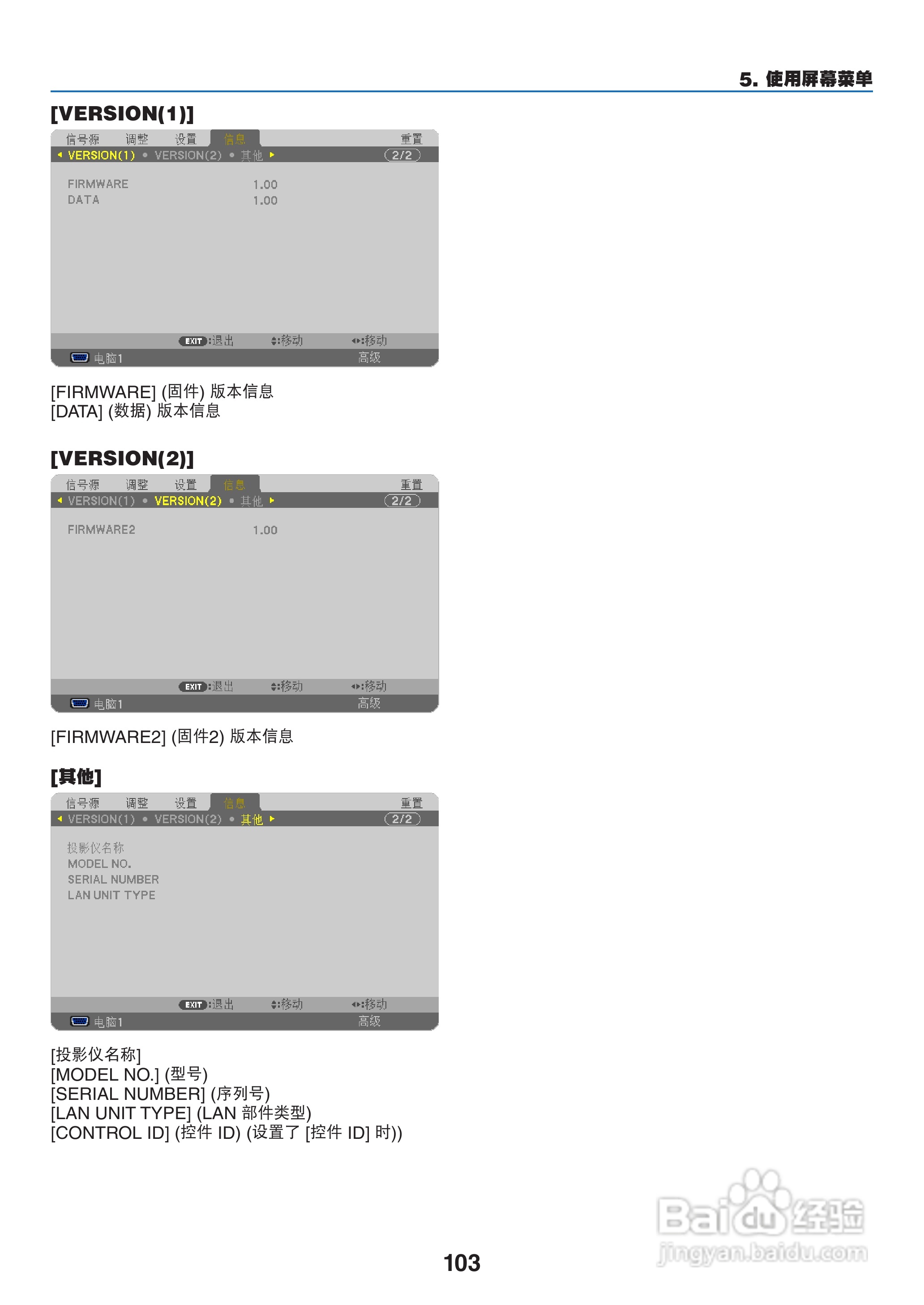 NEC NP-P420X+投影机使用说明书:[12]