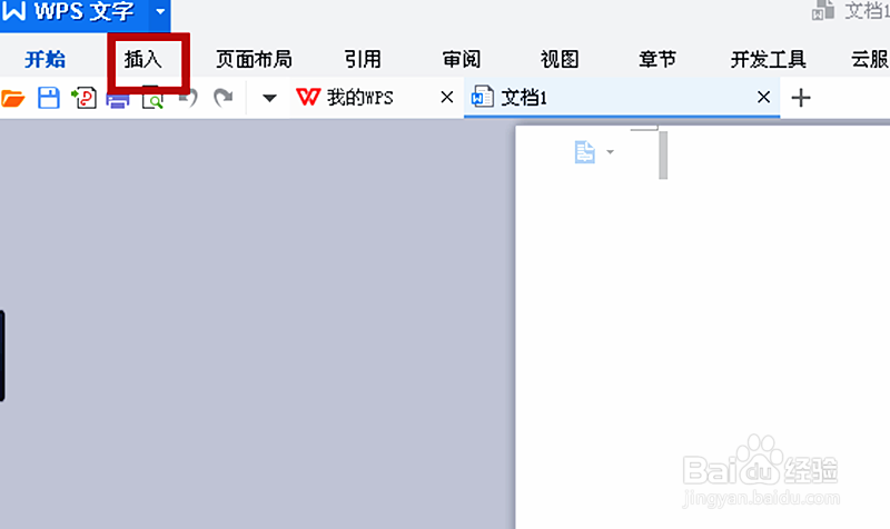 在WPS文字中如何插入页码?