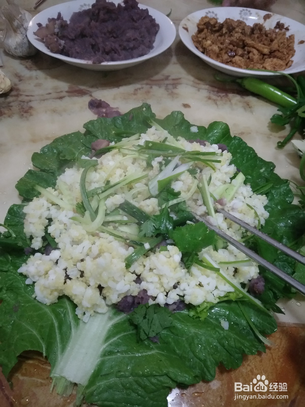 紫薯土豆泥大饭包