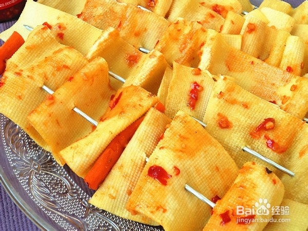 怎么做烤豆皮