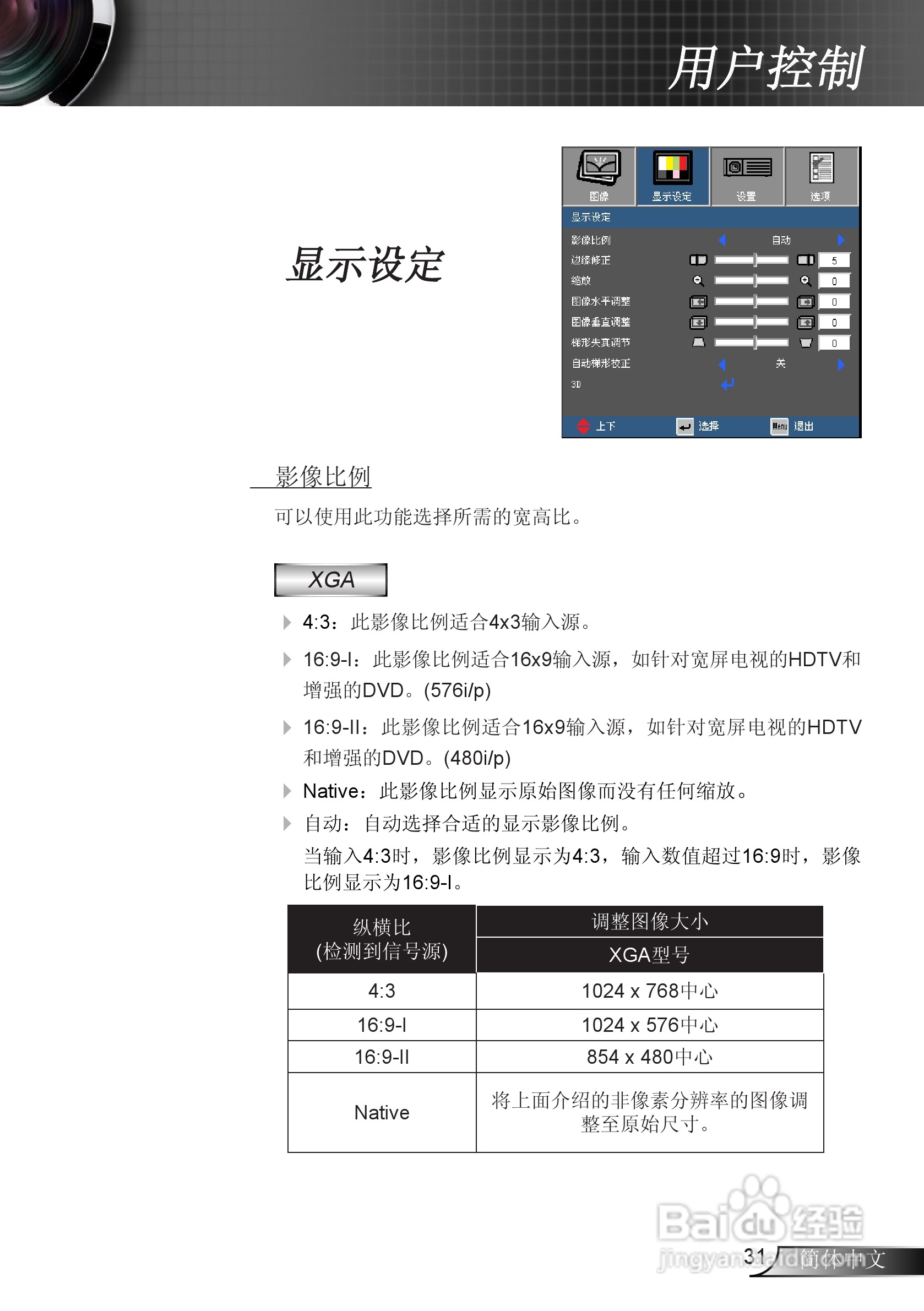 奥图码EX610ST投影机使用说明书:[4]