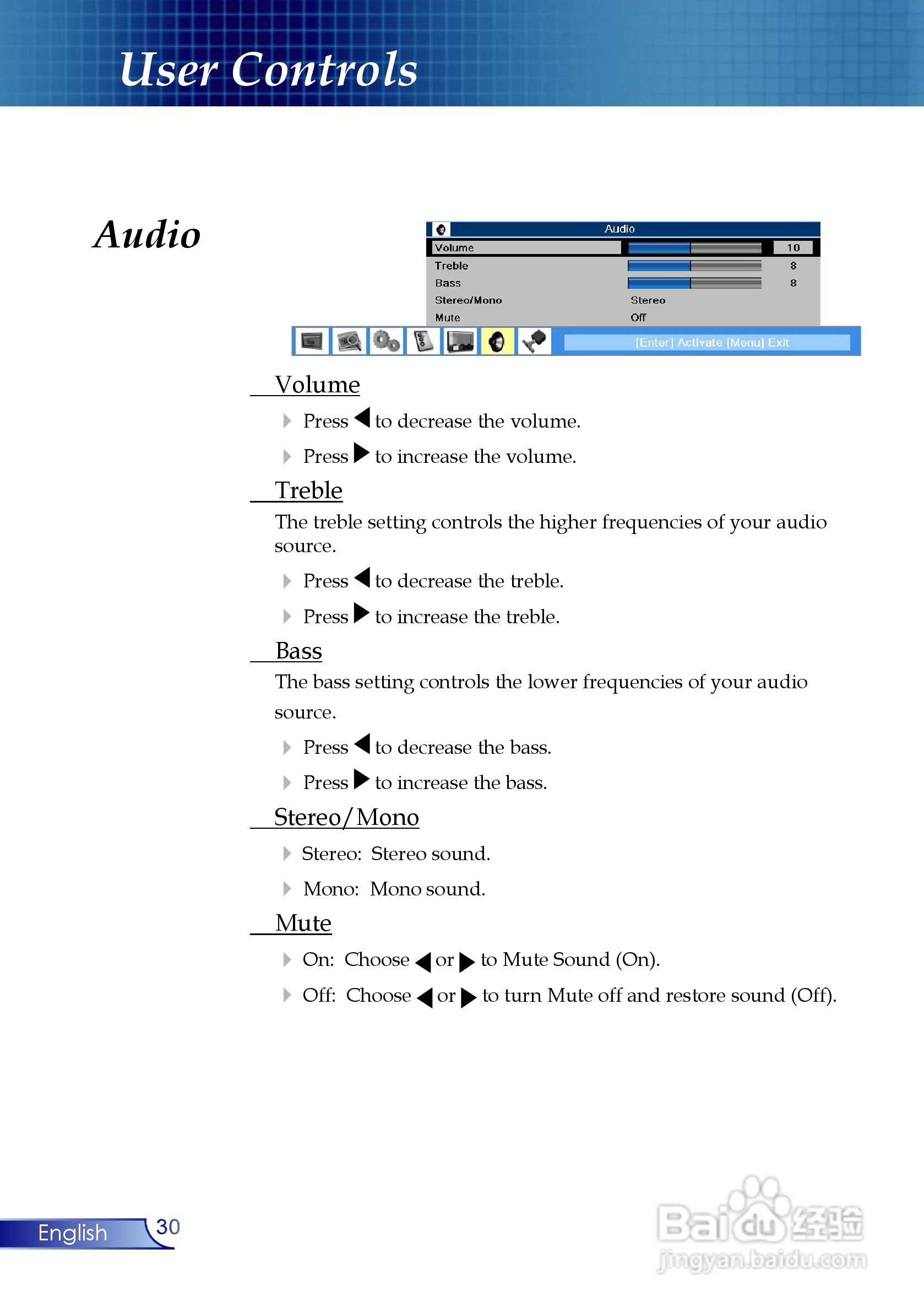 奥图玛投影机EP910型说明书:[3]
