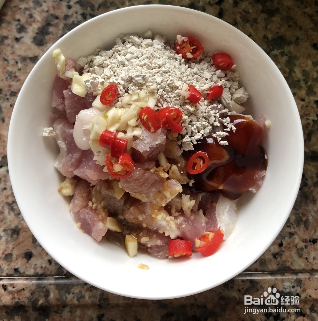 莲藕炒肉的做法