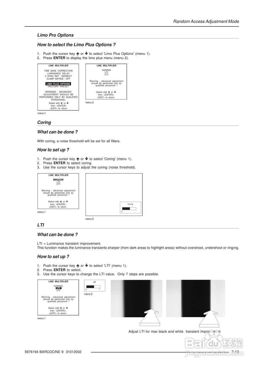 Barco巴可 Cine 9投影机说明书:[6]