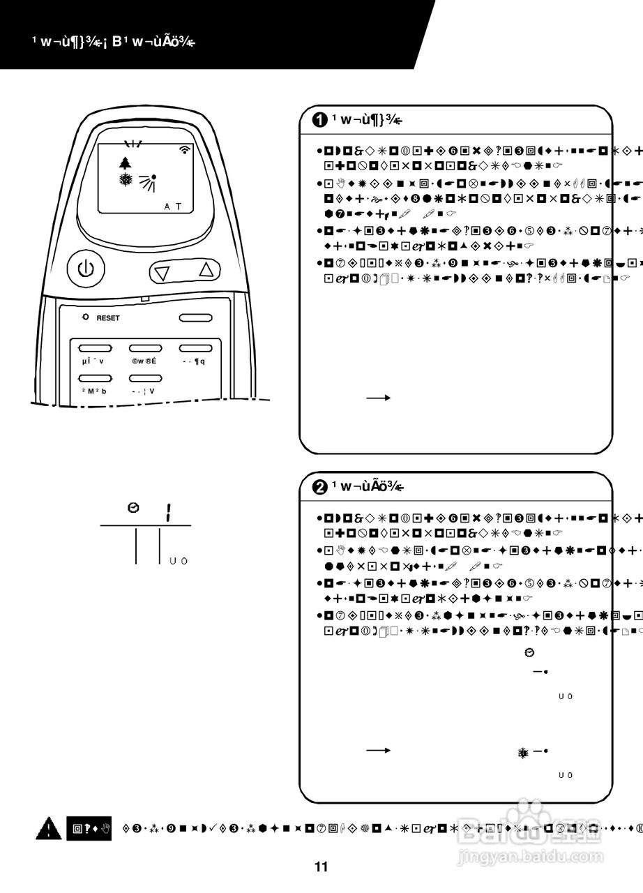 声宝AM-2251NAL型冷气机说明书:[2]