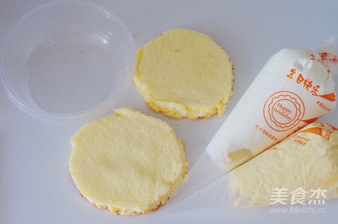 日式豆乳盒子蛋糕