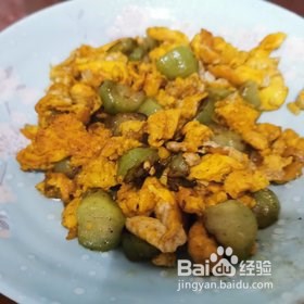 丝瓜滑蛋的做法