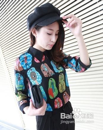 小清新唯美混搭雪纺衫 暖春穿出时尚飘逸范