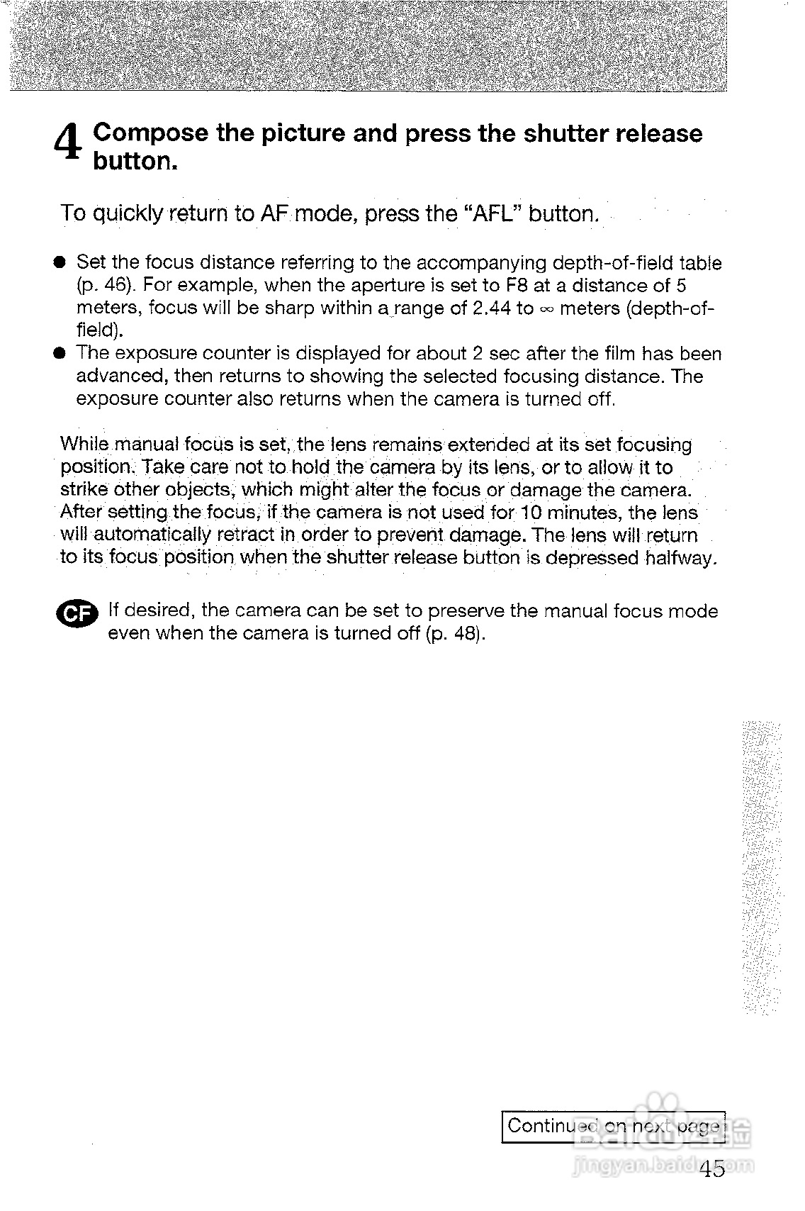 CONTAX T3数码相机说明书:[5]