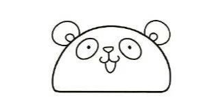 半圆形怎么画出简单可爱的动物