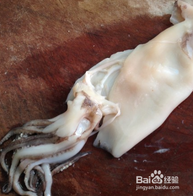家庭版鱿鱼炒辣椒