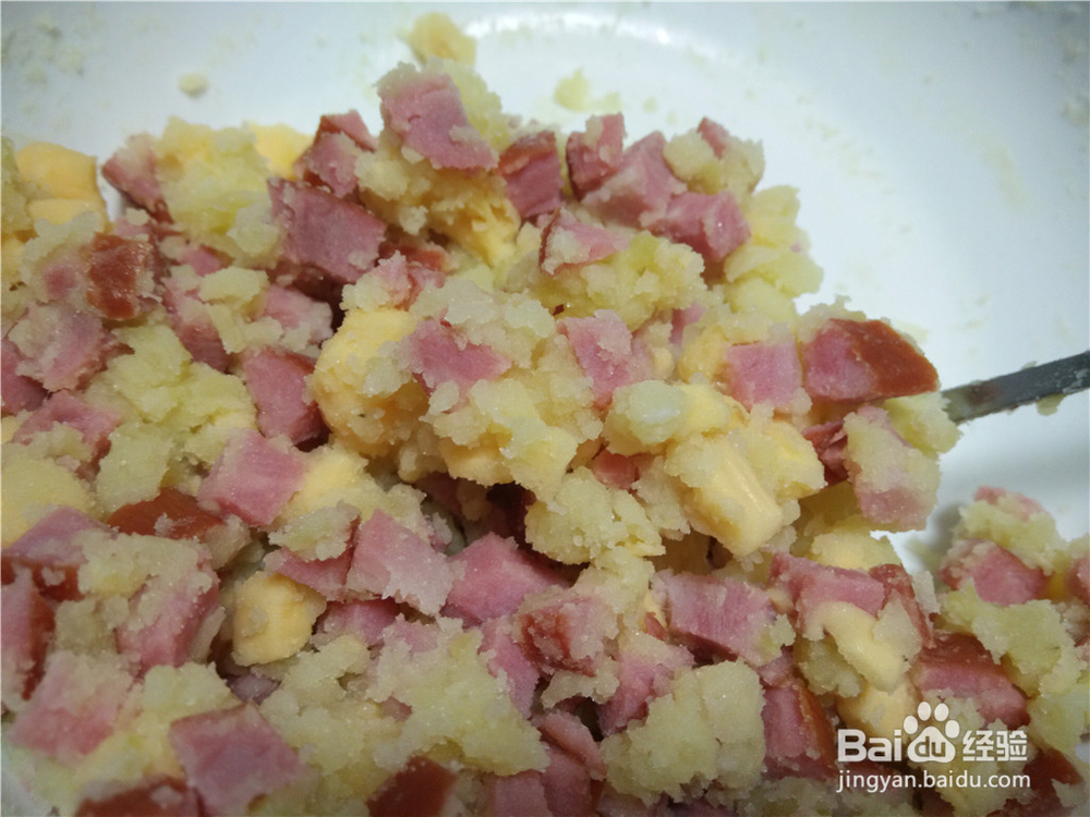 香肠芝士土豆焗饭的做法