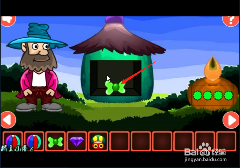 小游戏 《新年胡子大叔逃脱》如何通关