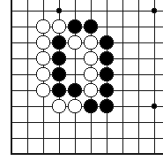 围棋做眼的十二种图形图片