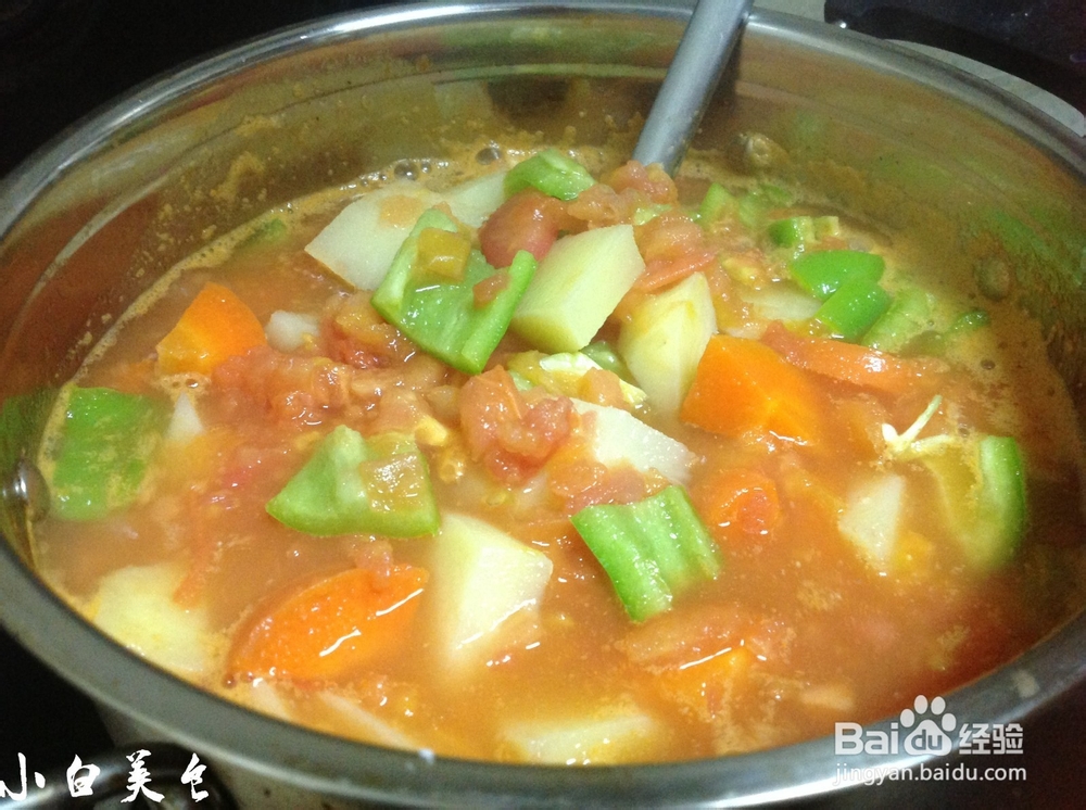 冬日美食--营养蔬菜汤