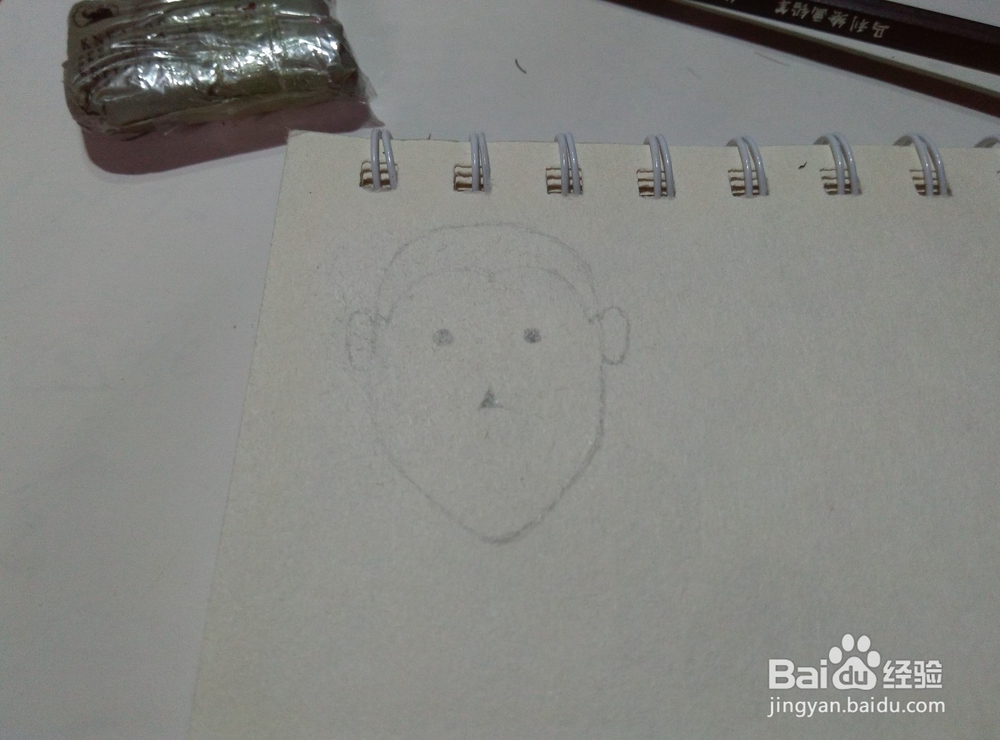 漫画线条人物头像