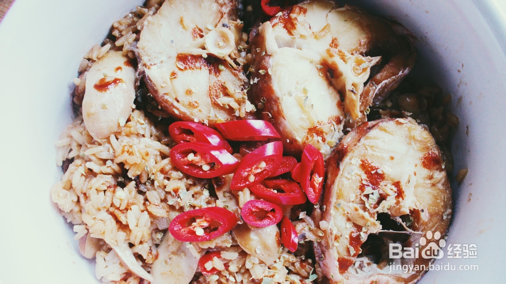 孩子爱吃的松茸羽鼬鳚鱼焖饭