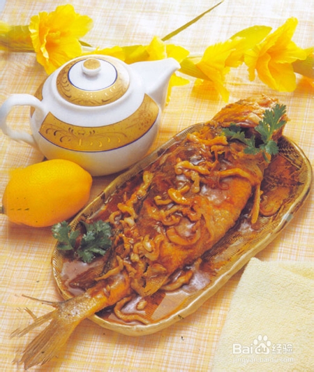 熬黄花鱼的制作方法